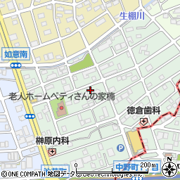 愛知県名古屋市北区三軒町周辺の地図