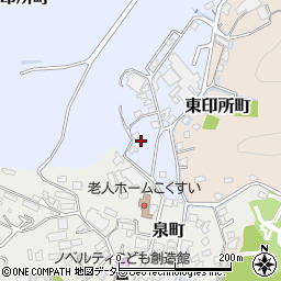 愛知県瀬戸市西印所町11周辺の地図