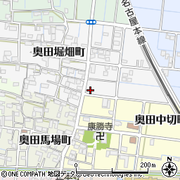 愛知県稲沢市奥田堀畑町124周辺の地図