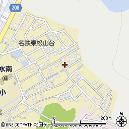 愛知県瀬戸市東松山町255-1周辺の地図