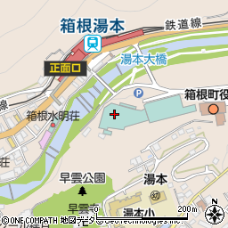 株式会社佐藤写真　湯本富士屋ホテル店周辺の地図
