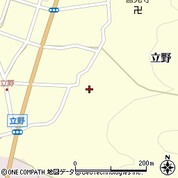 兵庫県朝来市立野70周辺の地図