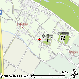 滋賀県犬上郡多賀町中川原45周辺の地図