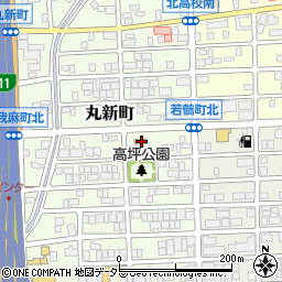 セブンイレブン名古屋丸新町店周辺の地図