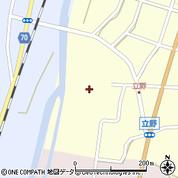 兵庫県朝来市立野130周辺の地図