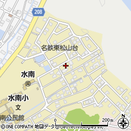 愛知県瀬戸市東松山町238周辺の地図