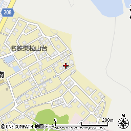 愛知県瀬戸市東松山町253周辺の地図