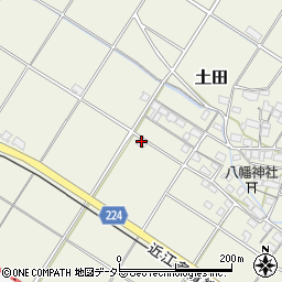 滋賀県犬上郡多賀町土田959周辺の地図