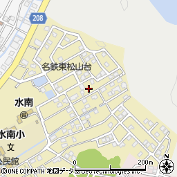 愛知県瀬戸市東松山町242-5周辺の地図