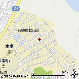 愛知県瀬戸市東松山町242周辺の地図