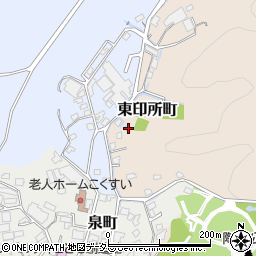 愛知県瀬戸市東印所町32周辺の地図