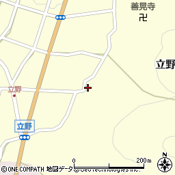 兵庫県朝来市立野239周辺の地図