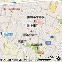静岡県富士宮市朝日町11周辺の地図