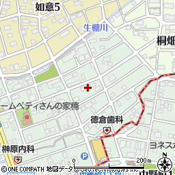冨士塚荘周辺の地図