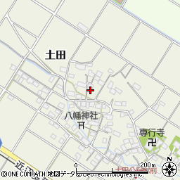 滋賀県犬上郡多賀町土田580-1周辺の地図