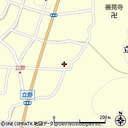 兵庫県朝来市立野237周辺の地図