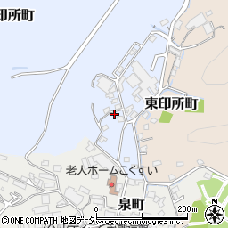 愛知県瀬戸市西印所町18周辺の地図