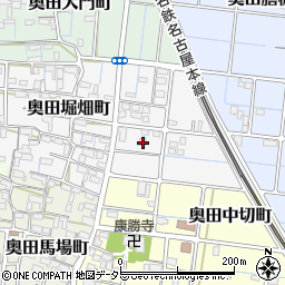 愛知県稲沢市奥田堀畑町130-2周辺の地図