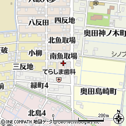 愛知県稲沢市奥田町南魚取場周辺の地図