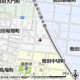愛知県稲沢市奥田堀畑町173周辺の地図