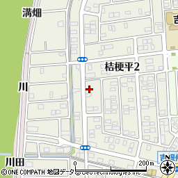 愛知県名古屋市守山区桔梗平周辺の地図