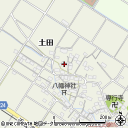 滋賀県犬上郡多賀町土田594周辺の地図