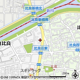 名鉄協商清里町駐車場周辺の地図