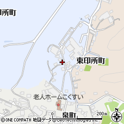 愛知県瀬戸市西印所町20周辺の地図
