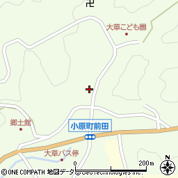 愛知県豊田市小原町洞周辺の地図