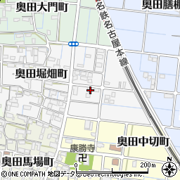 愛知県稲沢市奥田堀畑町130-1周辺の地図