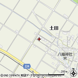 滋賀県犬上郡多賀町土田965周辺の地図