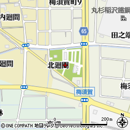 愛知県稲沢市梅須賀町北廻間2639周辺の地図