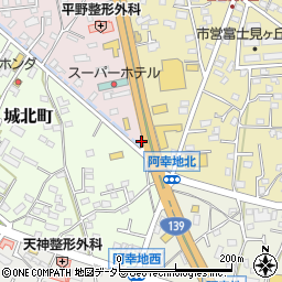 静岡県富士宮市ひばりが丘716周辺の地図
