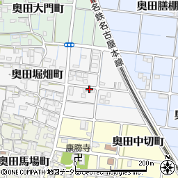 愛知県稲沢市奥田堀畑町129-2周辺の地図