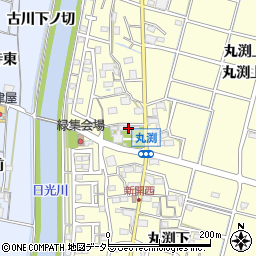 明喜寺周辺の地図