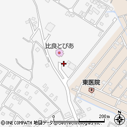 大津市役所　産業観光部比良とぴあ周辺の地図