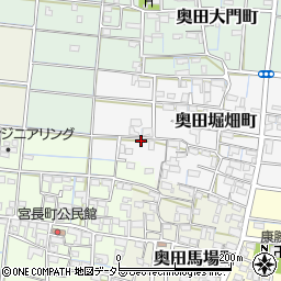愛知県稲沢市奥田堀畑町80周辺の地図