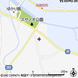 島根県出雲市佐田町原田747-2周辺の地図