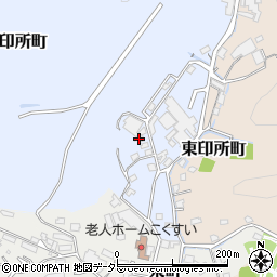 愛知県瀬戸市西印所町27周辺の地図