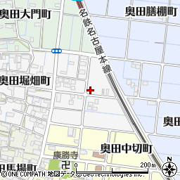 愛知県稲沢市奥田堀畑町164-3周辺の地図