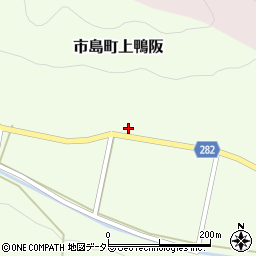 兵庫県丹波市市島町上鴨阪253周辺の地図