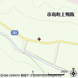 兵庫県丹波市市島町上鴨阪289周辺の地図