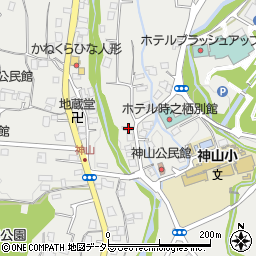 静岡県御殿場市神山764周辺の地図
