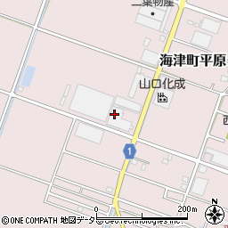 株式会社山口化成　海津工場周辺の地図