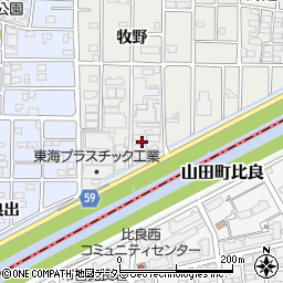 サン工業用品株式会社名古屋営業所周辺の地図