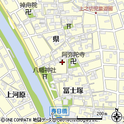 愛知県清須市春日県127周辺の地図