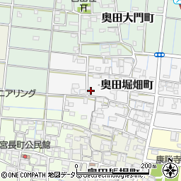 愛知県稲沢市奥田堀畑町61周辺の地図