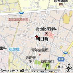 新栄堂周辺の地図