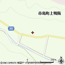 兵庫県丹波市市島町上鴨阪294周辺の地図