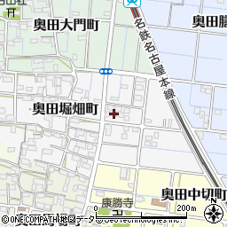 愛知県稲沢市奥田堀畑町136周辺の地図